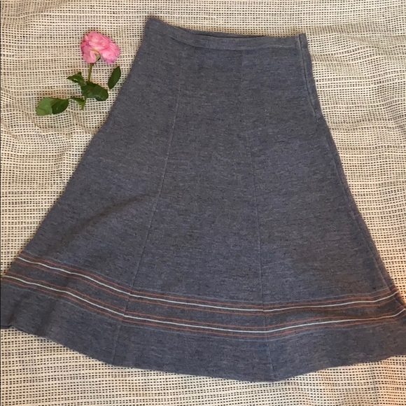 Cozy Vintage 70’s 80’s Midi Sweater Skirt - Picture 3 of 7